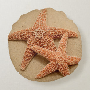 Zwei ZuckerStarfish Rundes Kissen