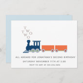 Zwei Züge Einladung (Vorne/Hinten)