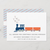 Zwei Züge Einladung (Vorne/Hinten)