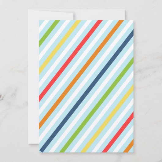 Zwei Zugfahrten zum Geburtstag Einladung (Rückseite)