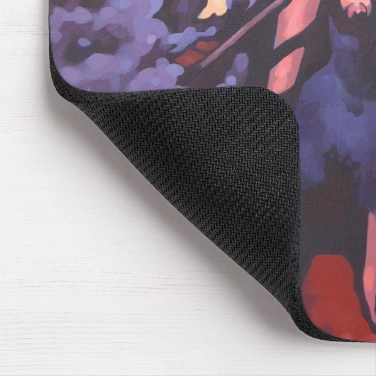 Zwei zum Kasten - Ansporn Mousepad (Ecke)