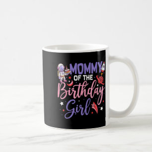 Zwei zum Mond Mutti des Geburtstagsmädchen Astrona Kaffeetasse