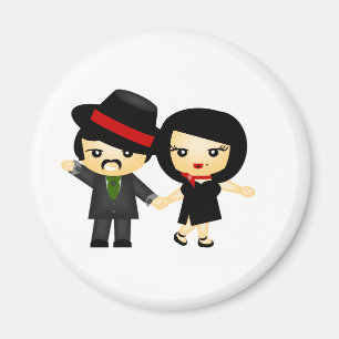 Zwei zum Tango Magnet