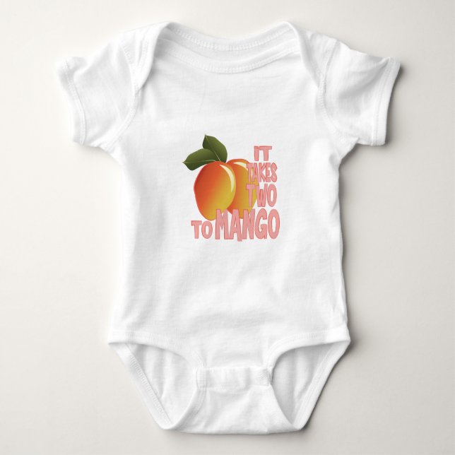 Zwei zur Mango Baby Strampler (Vorderseite)