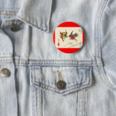 Zwei zusammenstoßendes Tengu. Der Button (Beispiel)