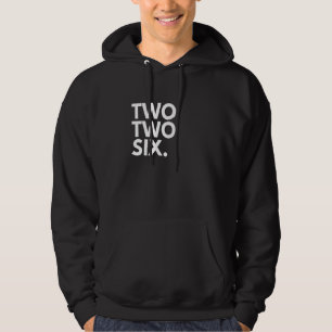 ZWEI ZWEI SECHS Vorwahl 226 London ON Ontario Kana Hoodie