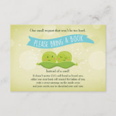 Zweibettzimmer Babydusche Bringen Sie ein Buch mit Begleitkarte (Vorderseite)