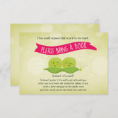 Zweibettzimmer Babydusche Bringen Sie ein Buch mit Begleitkarte (Vorne/Hinten)