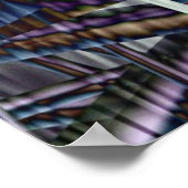 Zweidimensionales Universum II Poster (Ecke)