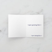 ZweidrahtFoxterrier im Fenster Karte (Innenseite)