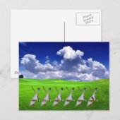 Zweierente Postkarte (Vorne/Hinten)