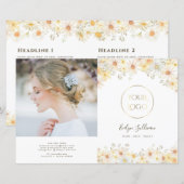 Zweifach-Broschüre (Vorne/Hinten)