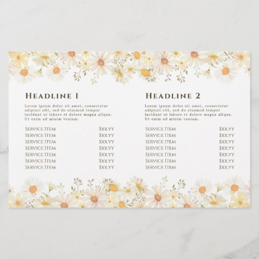 Zweifach-Broschüre (Rückseite)