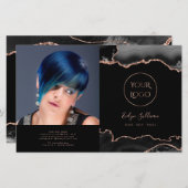 Zweifach-Broschüre (Vorne/Hinten)