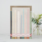 Zweifach-Papierzäune II Briefpapier (Stehend Vorderseite)