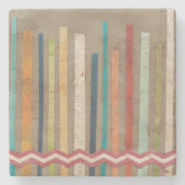 Zweifachzäune II Steinuntersetzer (Vorderseite)