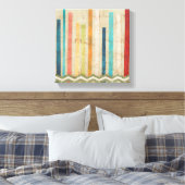 Zweifachzäune IV Leinwanddruck (Insitu (Schlafzimmer))