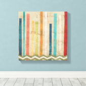 Zweifachzäune IV Leinwanddruck (Insitu (Holzboden))