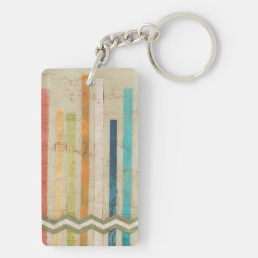 Zweifachzäune IV Schlüsselanhänger (Rückseite)