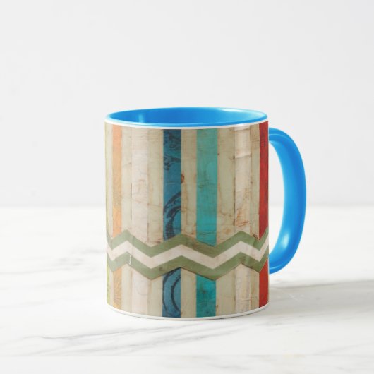 Zweifachzäune IV Tasse (VorderseiteRechts)