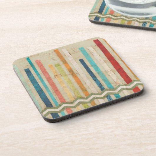 Zweifachzäune IV Untersetzer (Linke Seite)