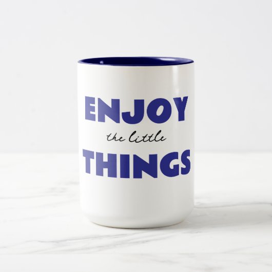 Zweifarben-Tasse, 0,44 l Zweifarbige Tasse (Mittel)