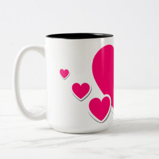 Zweifarben-Tasse Zweifarbige Tasse