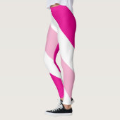 zweifarbig gestreift leggings (Links)