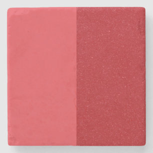 Zweifarbig-Tomate Roter Marmor-Getränkeuntersetzer Steinuntersetzer