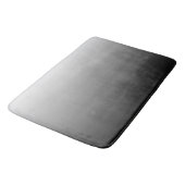 Zweifarbige Farbskala ombre, schwarze Farbtöne, gr Badematte (Schrägansicht)