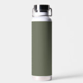 Zweifarbige, grüne Flasche (Rückseite)