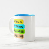 Zweifarbige hellblaue Tasse SO_THIS_IS_HOW_BEING_G (Vorderseite Links)