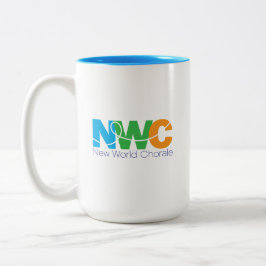Zweifarbige New World Chorale Tasse