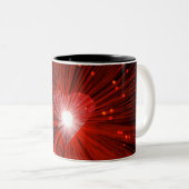 Zweifarbige Red Heart Tasse (VorderseiteRechts)