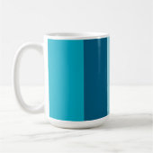 Zweifarbige Stripte-Tasse Kaffeetasse (Links)