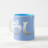 Zweifarbige Surf-Tasse Tasse (Vorderseite Links)