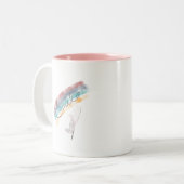 🙂 ZWEIFARBIGE TASSE (Vorderseite Links)