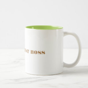  ZWEIFARBIGE TASSE