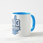 Zweifarbige Tasse (VorderseiteRechts)