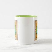 Zweifarbige Tasse (Mittel)