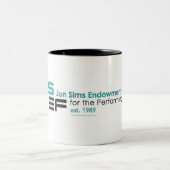 Zweifarbige Tasse (Mittel)