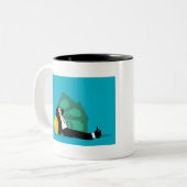 💰 ZWEIFARBIGE TASSE (Vorderseite Links)