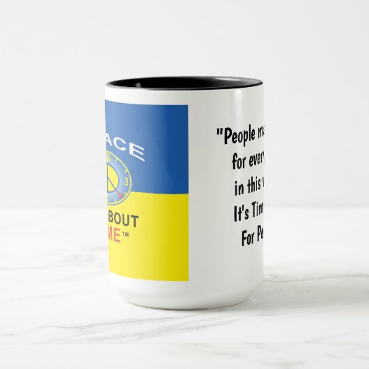 Zweifarbige Tasse (Zentrum)