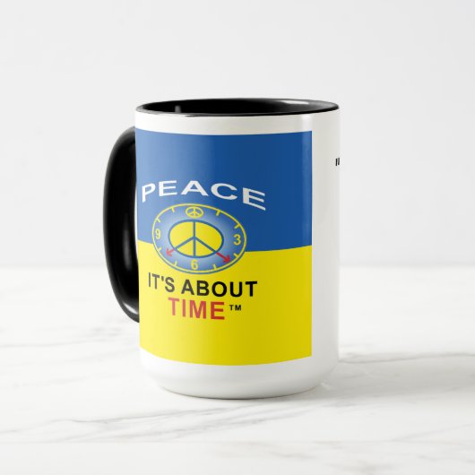 Zweifarbige Tasse (Vorderseite Links)