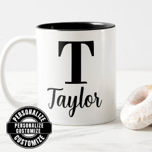  ZWEIFARBIGE TASSE