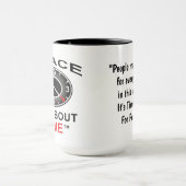 Zweifarbige Tasse (Zentrum)