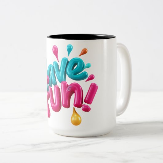 ZWEIFARBIGE TASSE (VorderseiteRechts)