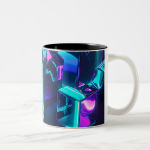  ZWEIFARBIGE TASSE
