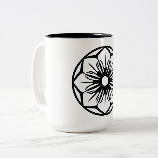 zweifarbige Tasse (Vorderseite Links)