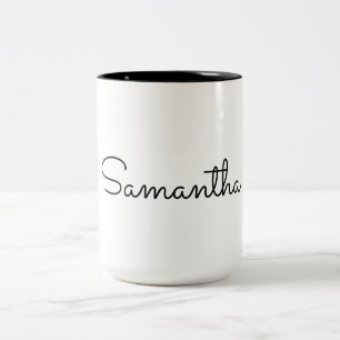  ZWEIFARBIGE TASSE